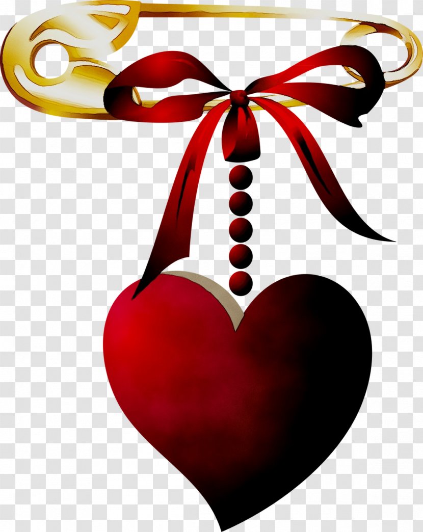 Heart Clip Art Christmas Ornament Day M-095 - Red Transparent PNG