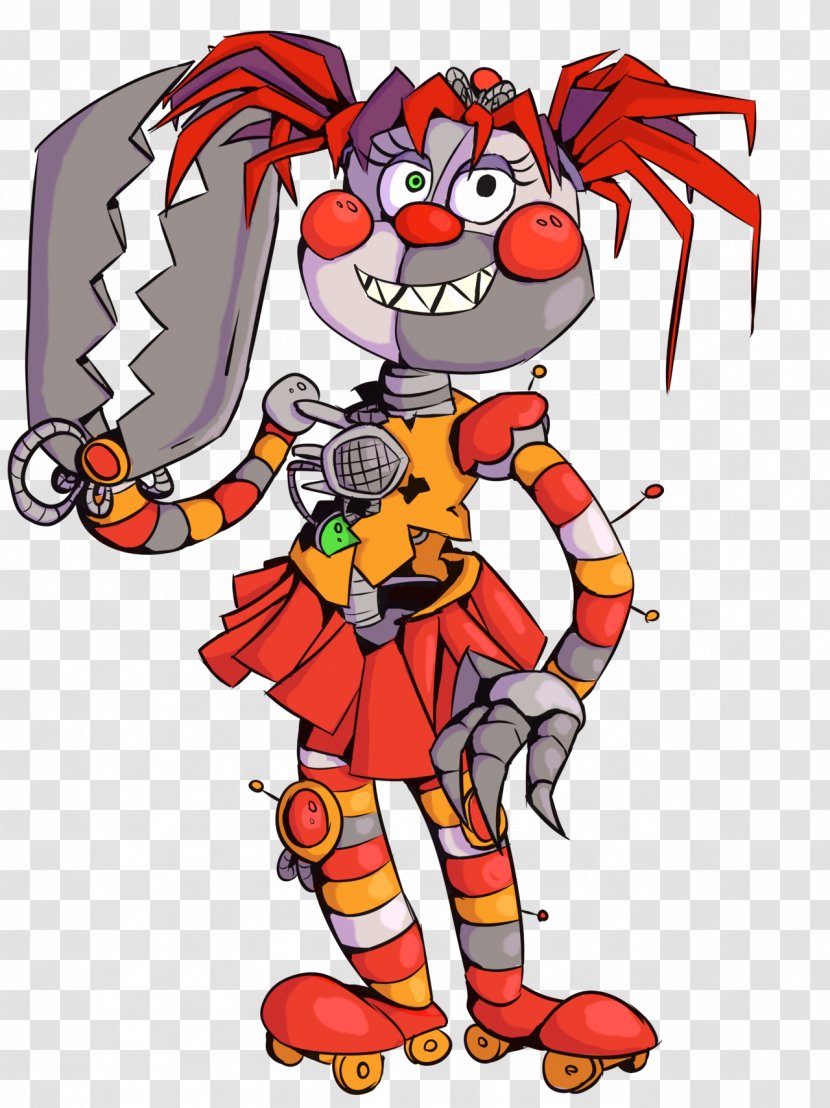 Freddy Fazbear's Pizzeria Simulator Five Nights At Freddy's: Sister Location Animatronics Clip Art - Mythical Creature - Pizza Doodle Transparent PNG