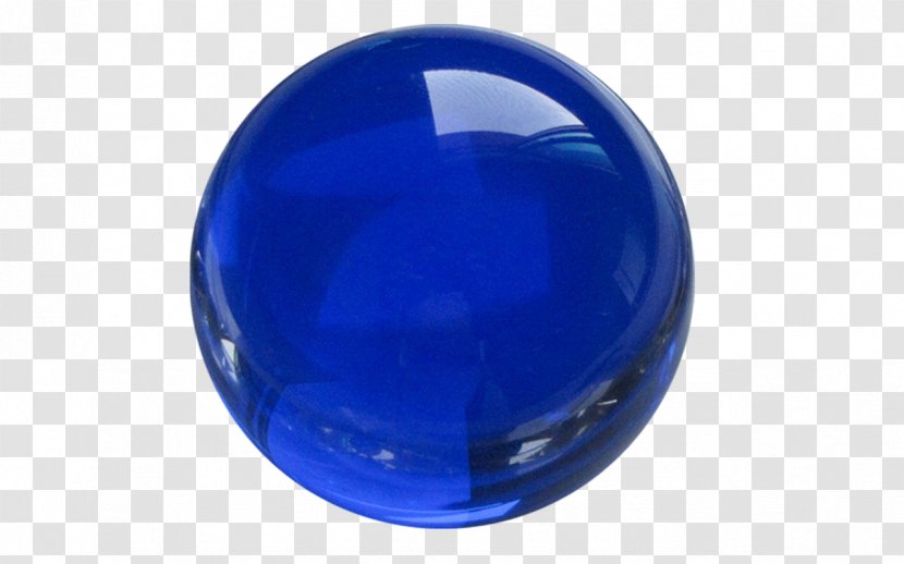 Cobalt Blue Sphere Color Solid - Glass Float - Colorful Transparent PNG