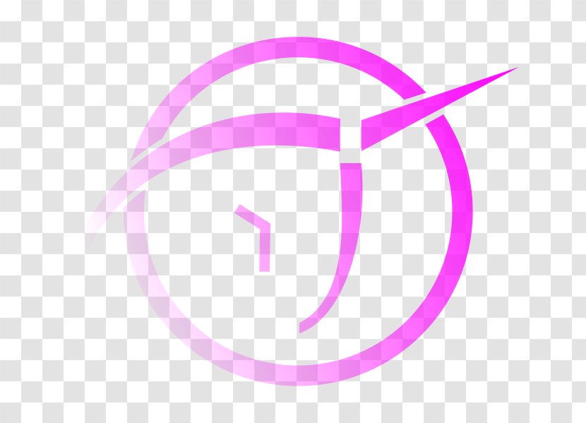 Invisible Pink Unicorn Logo M Font - Purple - Einhorn Transparent PNG