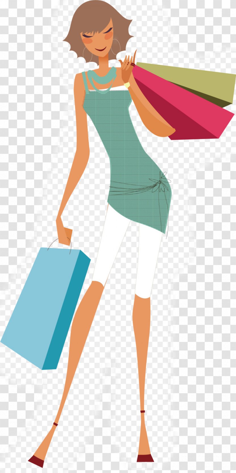Shopping Bag - Fashion - Costume Style Transparent PNG