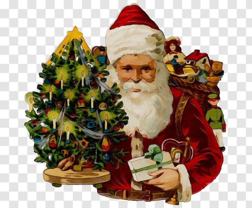 Santa Claus - Christmas Decoration - Stocking Garden Gnome Transparent PNG