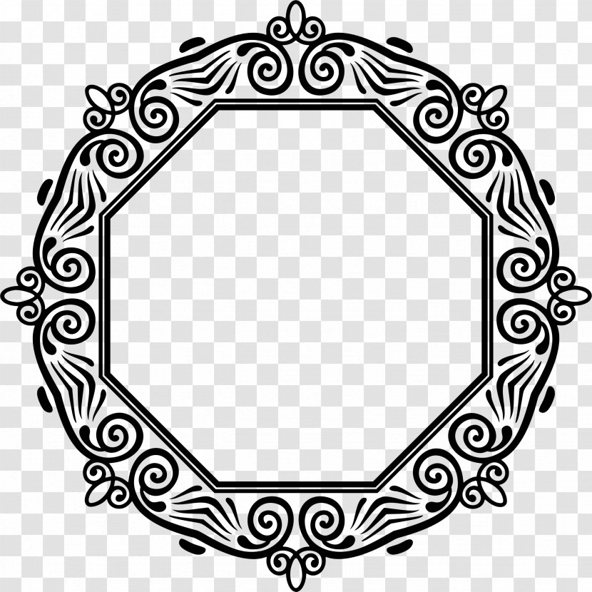 Picture Frames Instagram Clip Art - Monochrome Transparent PNG