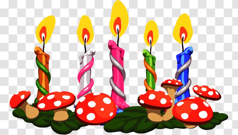 Birthday Candle - Flower Transparent PNG