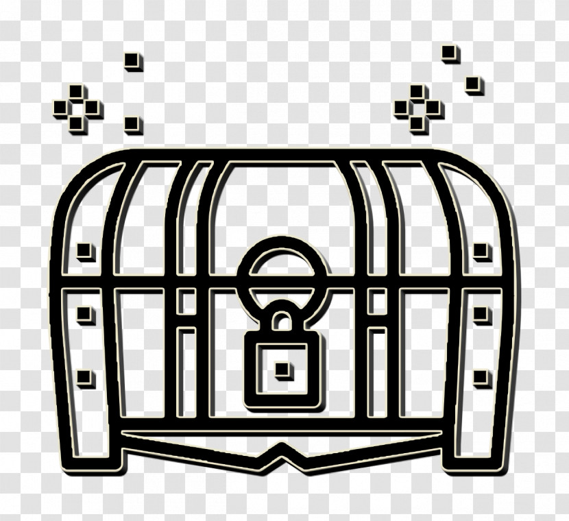 Lock Icon Game Elements Icon Treasure Chest Icon Transparent PNG