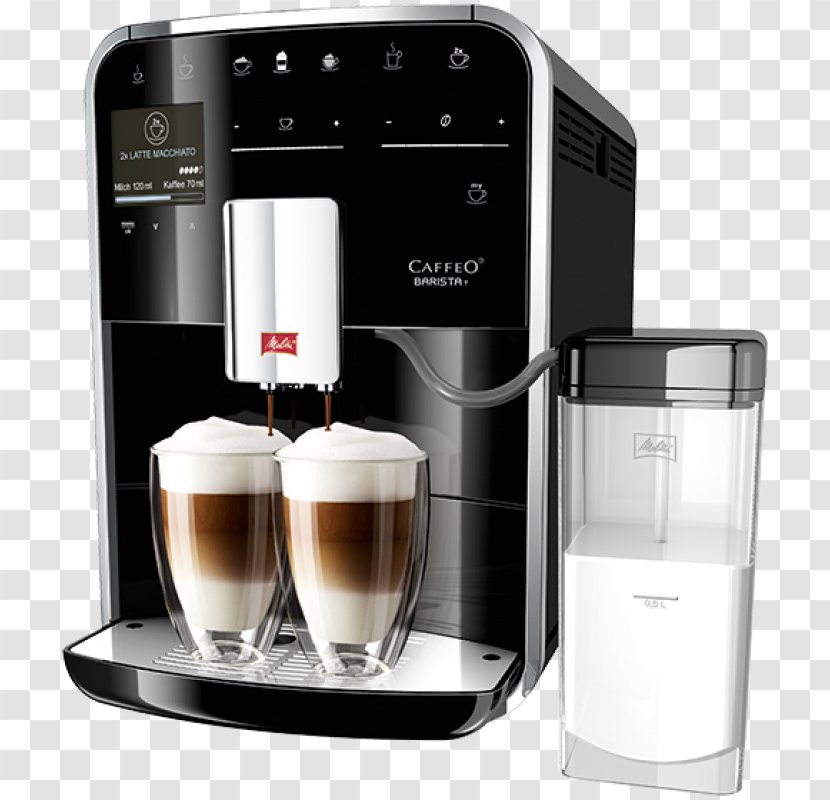 Coffeemaker Cafe Melitta CAFFEO Barista T - Caffeo Tsp - Coffee Transparent PNG
