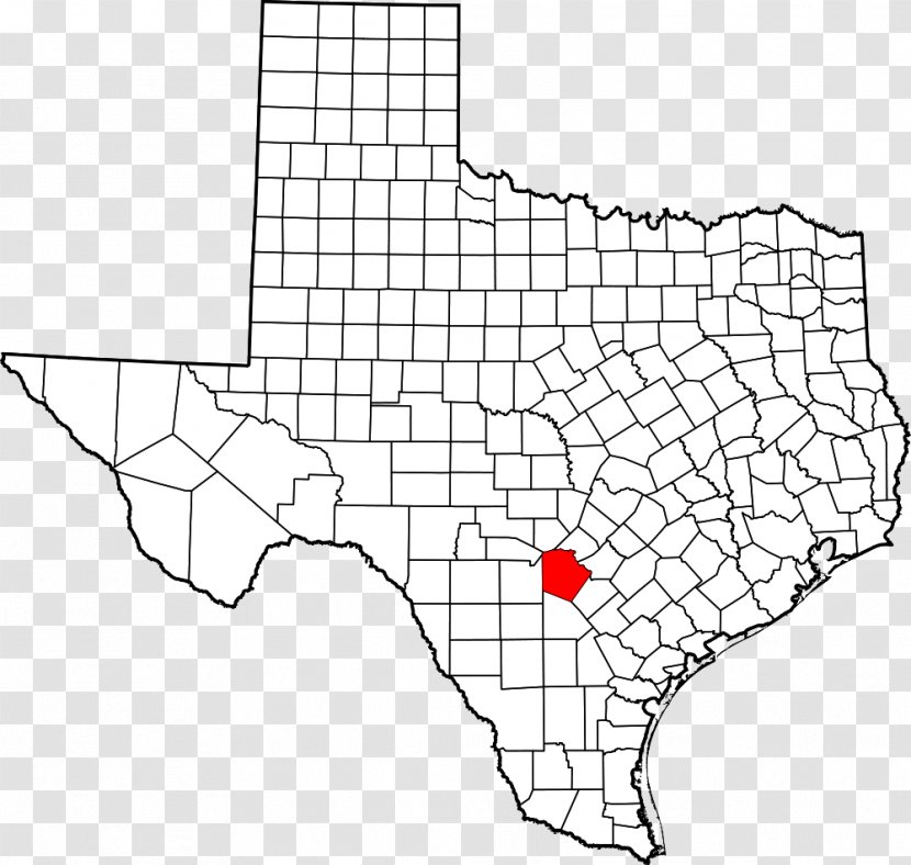 Bexar County Kenedy County, Texas Guadalupe Bell Medina - Black And White - Gpsaided Geo Augmented Navigation Transparent PNG