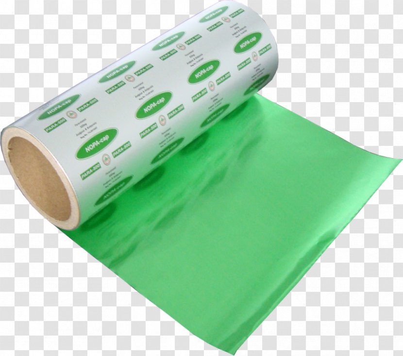 Material - Green - Aluminum Foil Transparent PNG