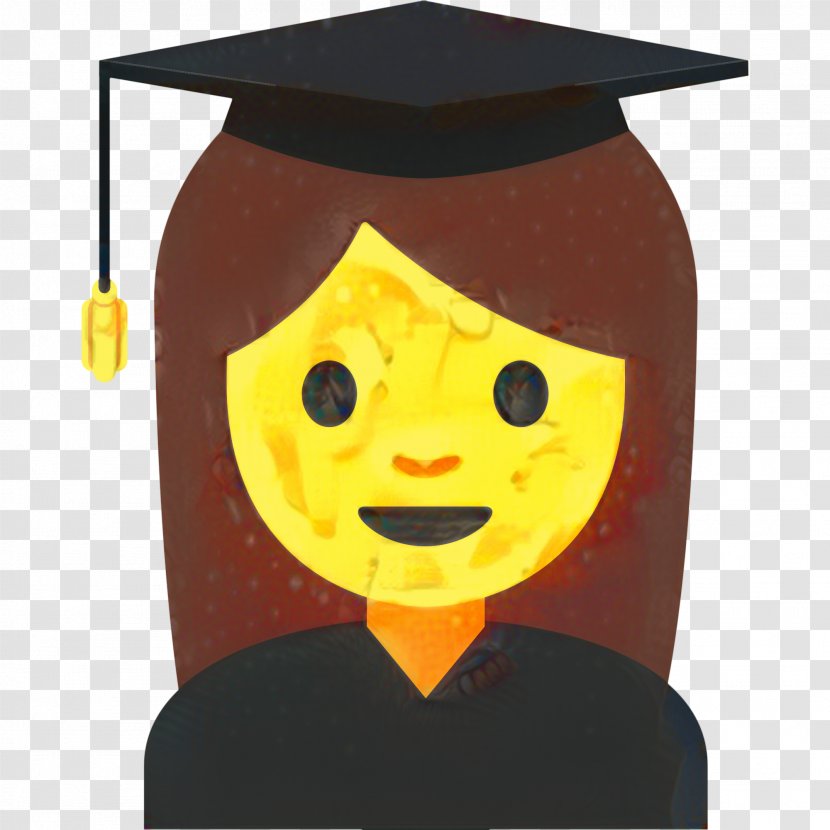 Emoji Background - Student - Smile Headgear Transparent PNG