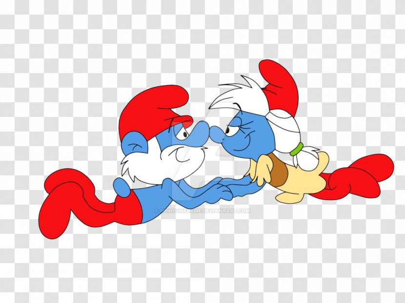 Papa Smurf SmurfWillow The Smurfs Grouchy Brainy - Lost Village - Gargamel Transparent PNG