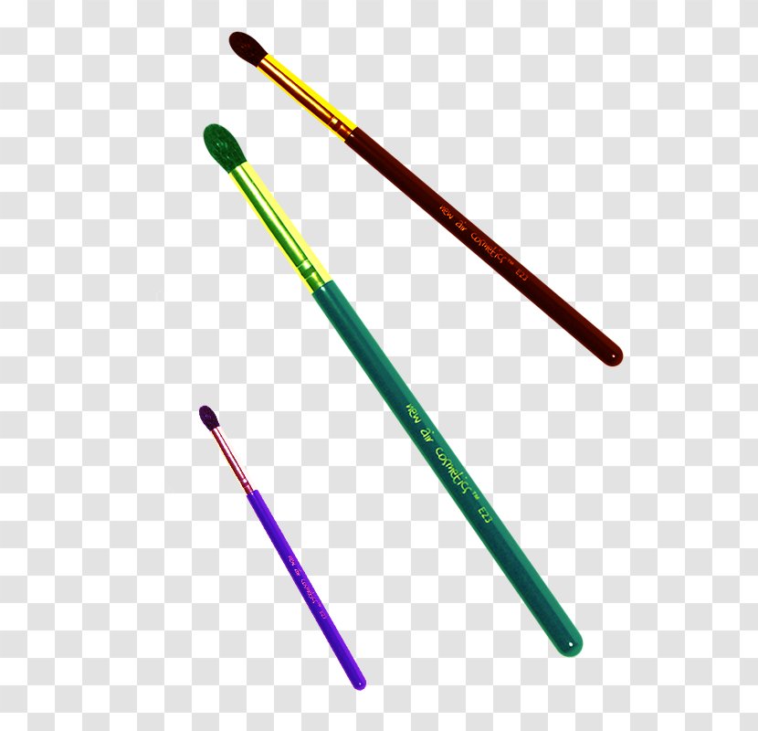 Paintbrush Painting - Color Art Pen Transparent PNG