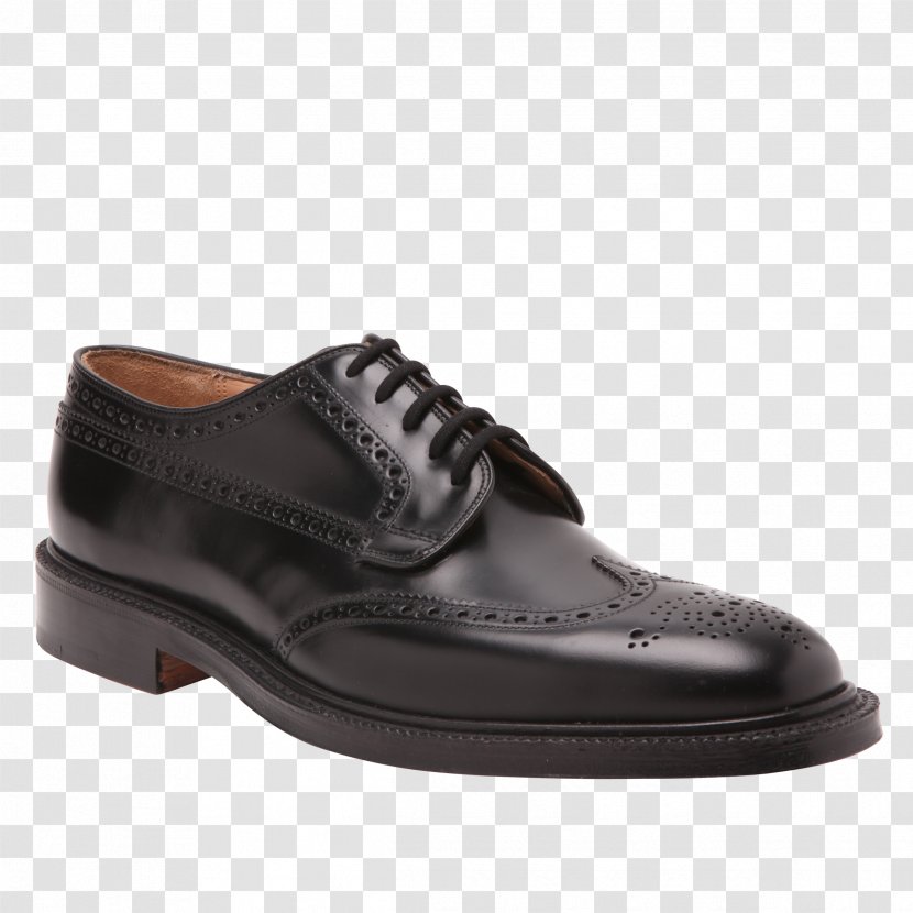 Oxford Shoe Leather Derby Church's - Goodyear Welt - Blackstone Transparent PNG