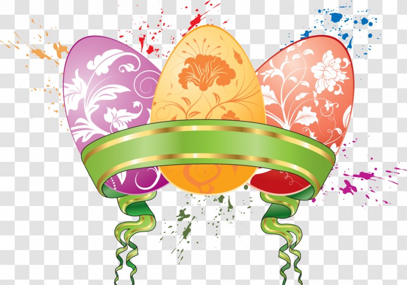 Easter Bunny Egg Clip Art - Eastertide - Eggs Pattern Transparent PNG