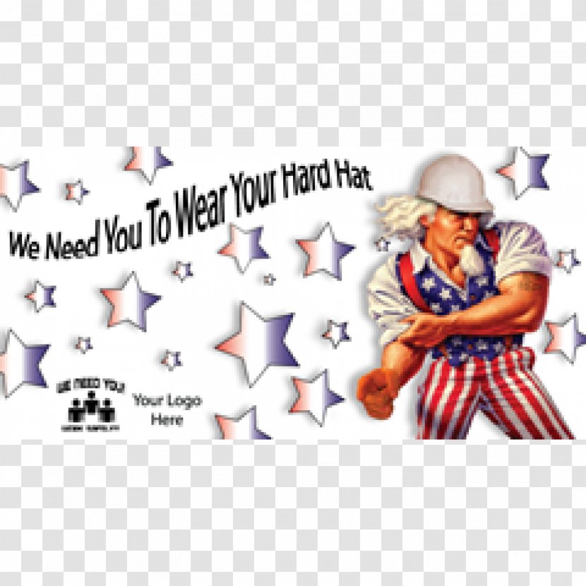 United States Uncle Sam Human Behavior Cartoon - Safety Hat Transparent PNG