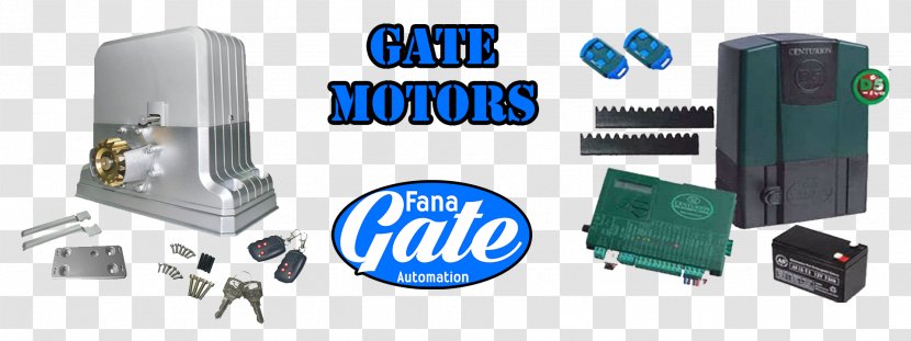 Electric Gates Automation Motor Electricity - Machine - Gate Transparent PNG
