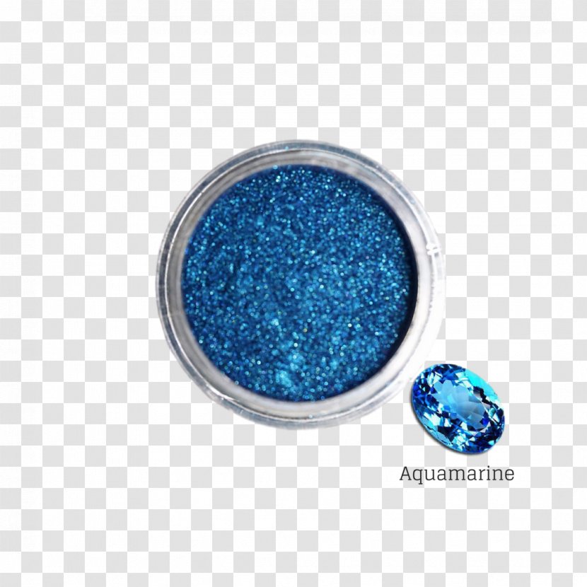 Pigment Face Powder Nail Art Glitter - Blue - Setting Powders Brands Transparent PNG