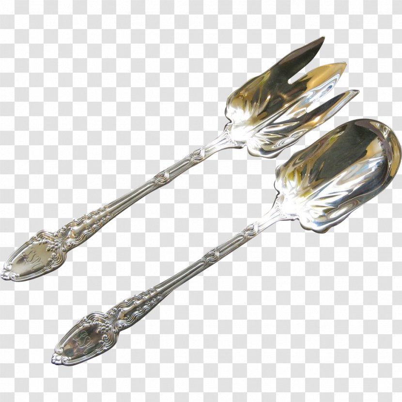 Spoon Fork Silver - Metal Transparent PNG