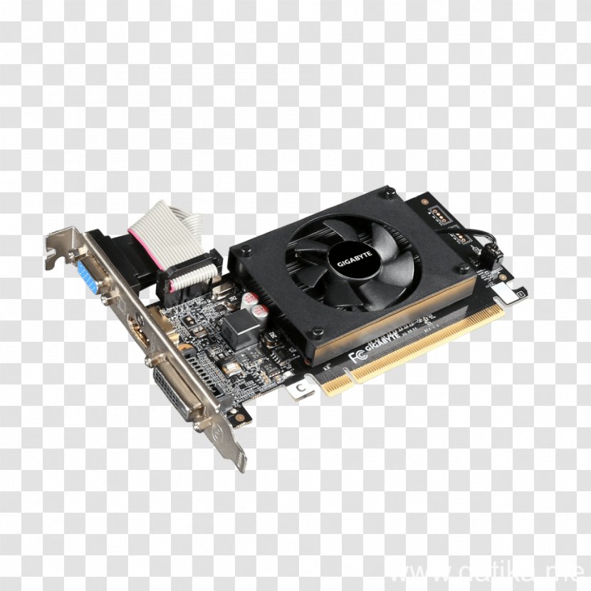 Graphics Cards & Video Adapters PCI Express GDDR3 SDRAM Digital Visual Interface - Io Card - Ax Transparent PNG