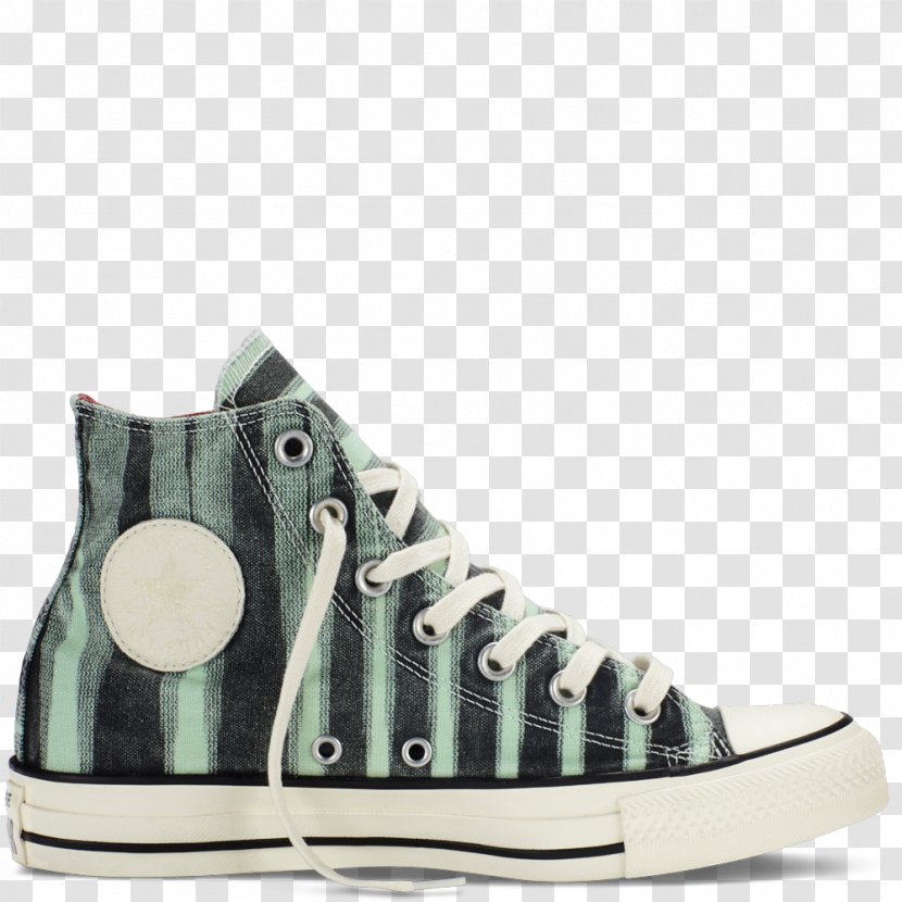 Sneakers Chuck Taylor All-Stars Converse High-top Shoe - Plimsoll - Mint Julep Transparent PNG