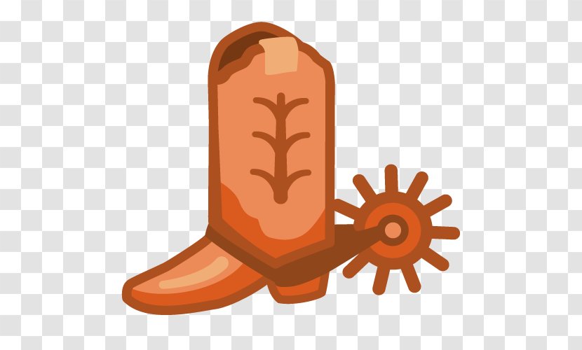 Spur Rowels Drawing Cowboy Image - Orange Transparent PNG