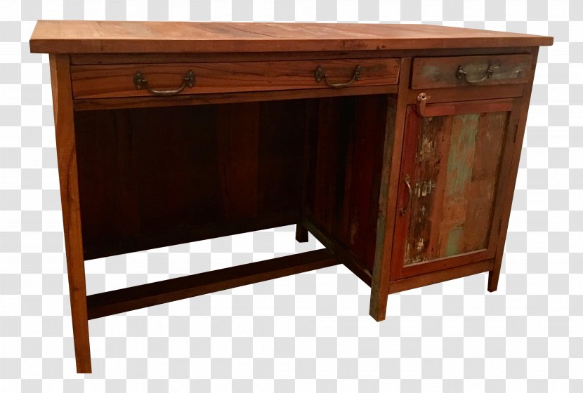Desk Wood Stain Drawer Buffets & Sideboards Transparent PNG
