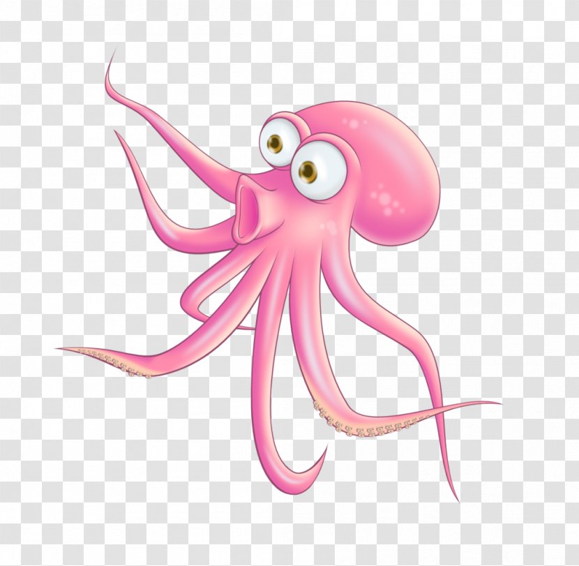 Octopus Clip Art - Wikimedia Commons Transparent PNG