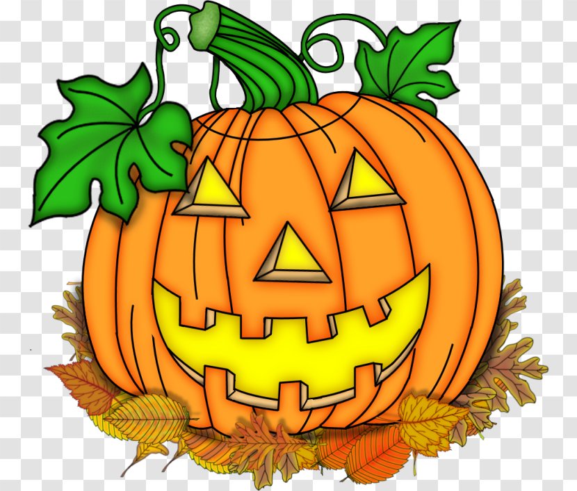 Jack-o'-lantern Pumpkin Halloween Squash Calabaza - Jack O Lantern Fest Transparent PNG