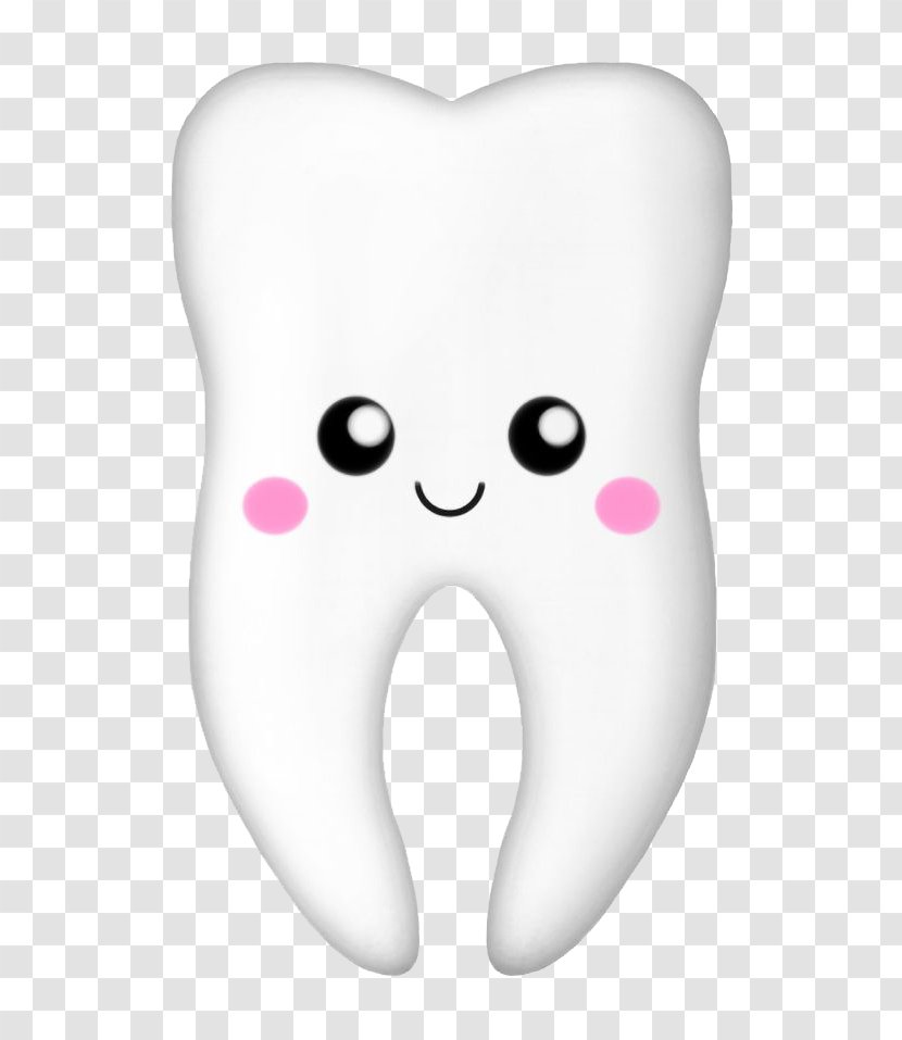 Tooth Mouth Cartoon Dentistry - Heart - Teeth Clipart Transparent PNG