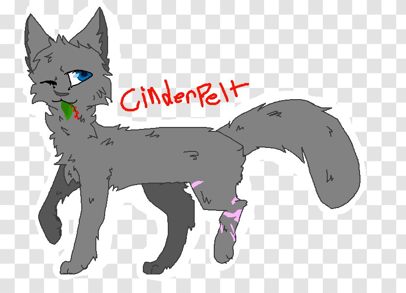 Into The Wild Forest Of Secrets Cat Warriors Cinderpelt - Dog Like Mammal Transparent PNG