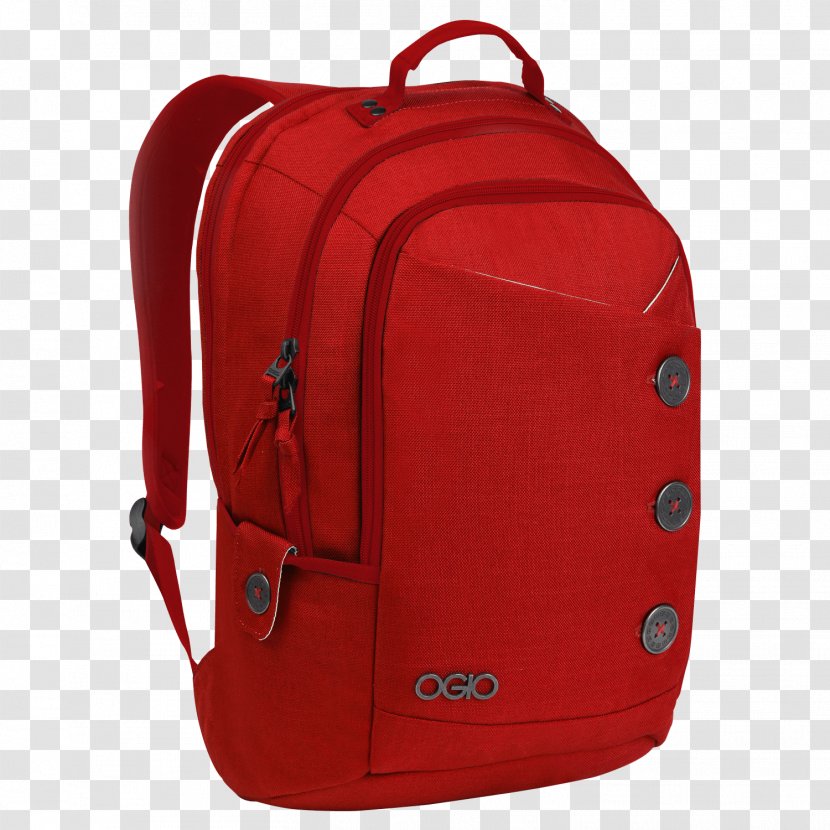 Backpack OGIO International, Inc. - Pocket - Red Image Transparent PNG
