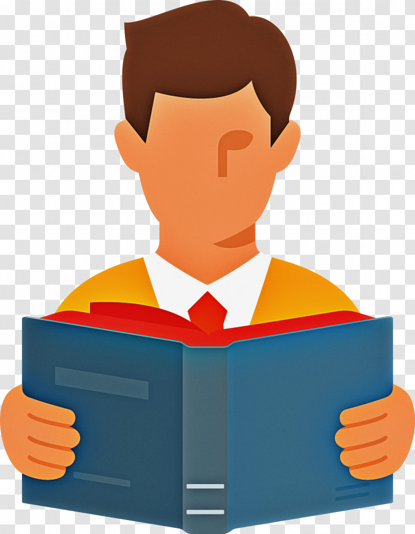 Teacher Reading Book Transparent PNG