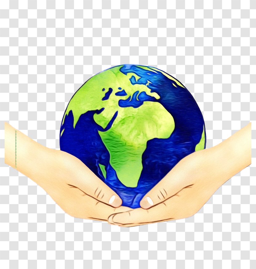 Earth Globe World Hand Planet - Gesture - Thumb Interior Design Transparent PNG