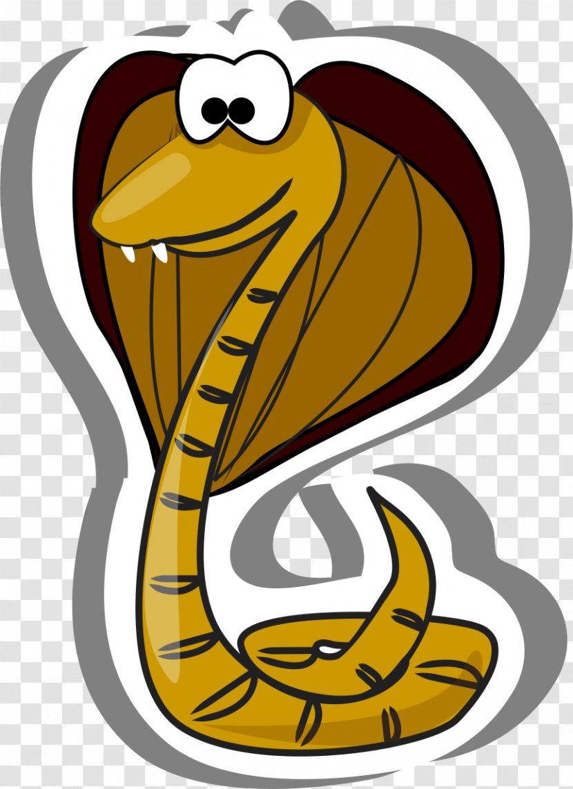 Venomous Snake King Cobra - Black Rat - Cartoon Transparent PNG