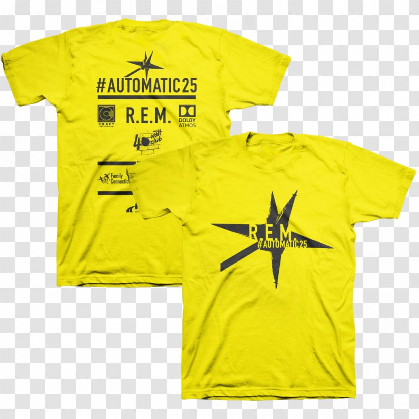 T-shirt R.E.M. Automatic For The People Sleeve Transparent PNG