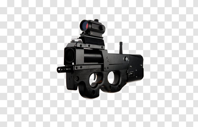Gun Ranged Weapon Angle FN P90 - Fn Transparent PNG