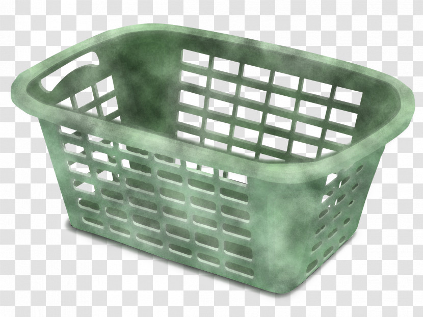 Storage Basket Green Basket Plastic Home Accessories Transparent PNG