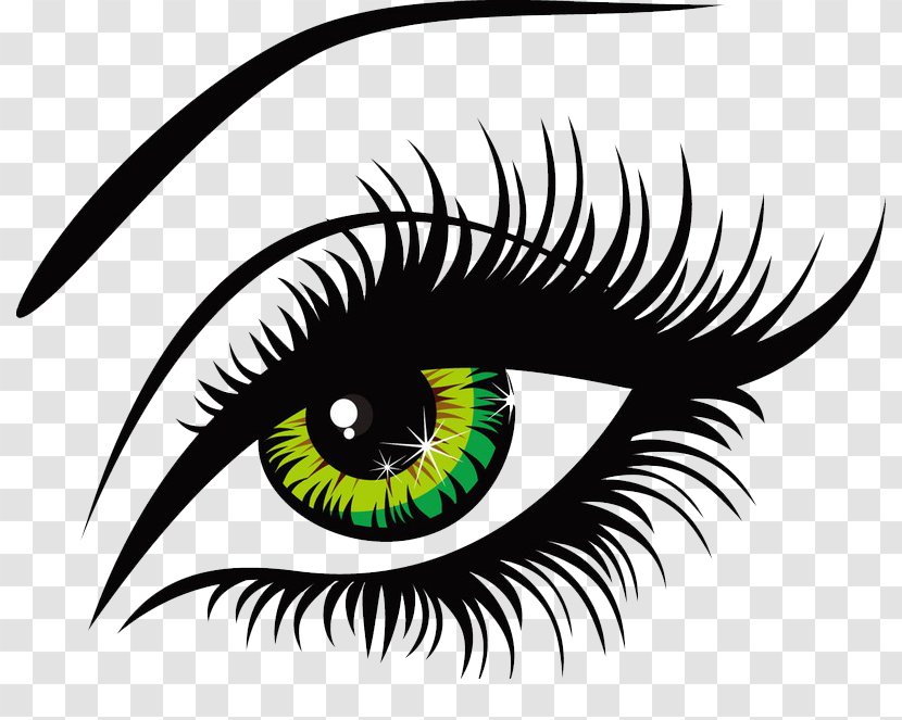 Eyelash Drawing - Tree - Eye Transparent PNG