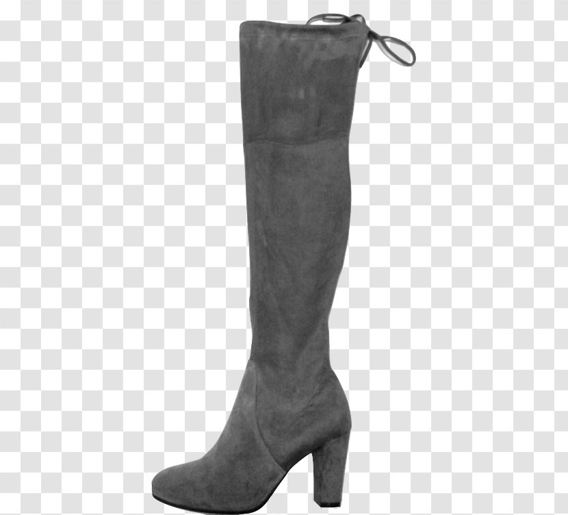 Riding Boot Suede Knee-high Clothing - Slipon Shoe - Knee High Boots Transparent PNG
