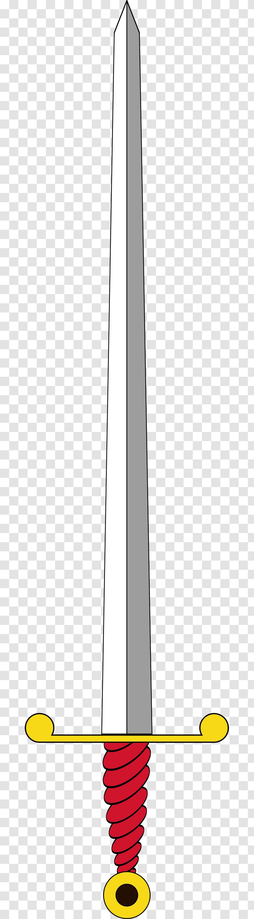 Sword Heraldry Clip Art - Wikimedia Foundation - Swords Transparent PNG