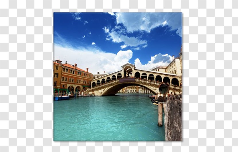 Doge's Palace Rialto Bridge Of Sighs Grand Canal - Waterway - Travel Transparent PNG