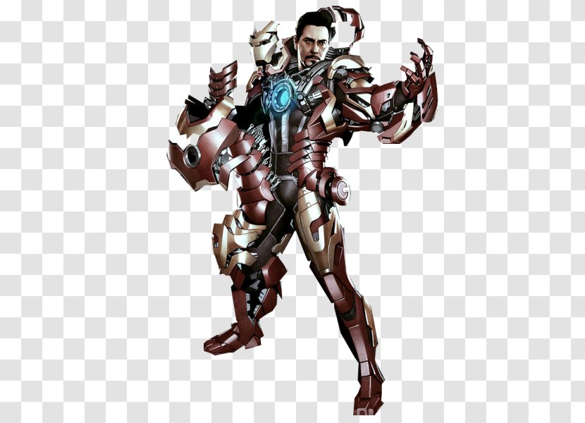 Iron Man's Armor Extremis Comics Concept Art - Man S Transparent PNG