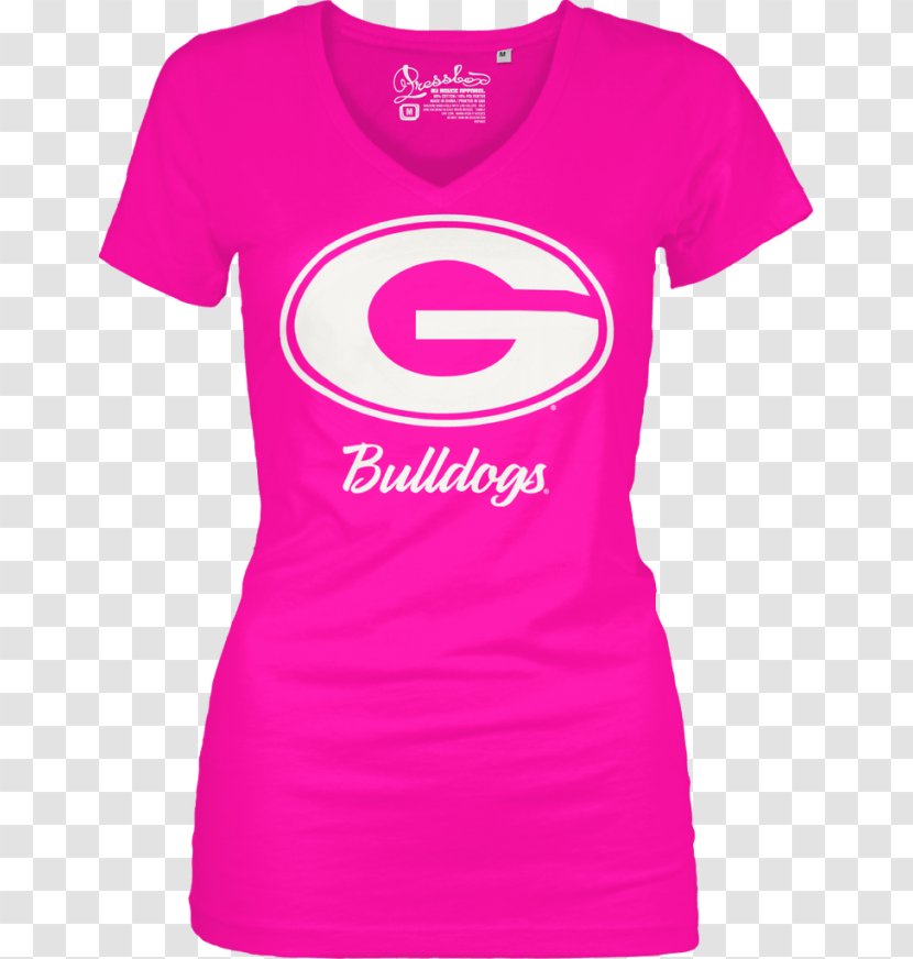 T-shirt Sleeve University Of Georgia Neckline - Clothing - Women Transparent PNG