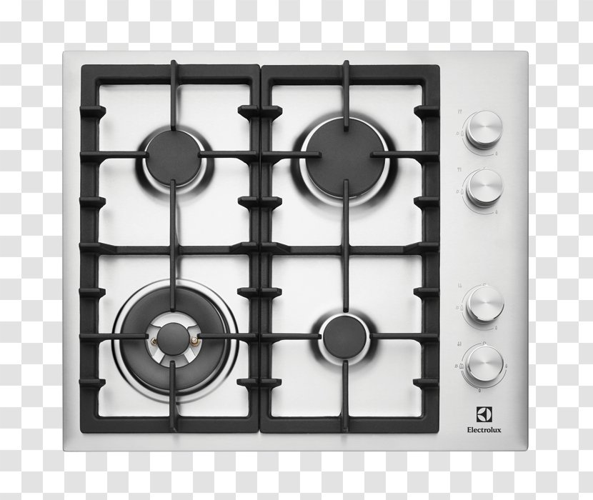 Cooking Ranges Electrolux Hob Gas Burner Stove - Refrigerator Transparent PNG