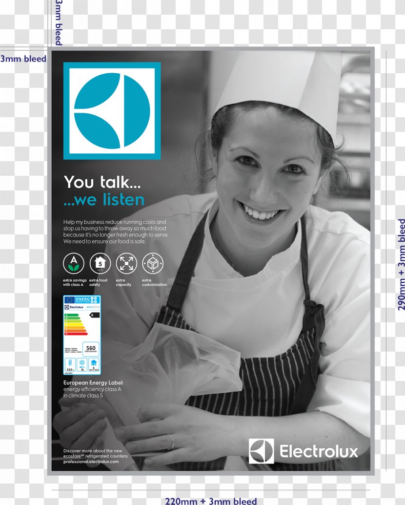 Electrolux Cooking Ranges Kitchen Hotel - Advertising Transparent PNG