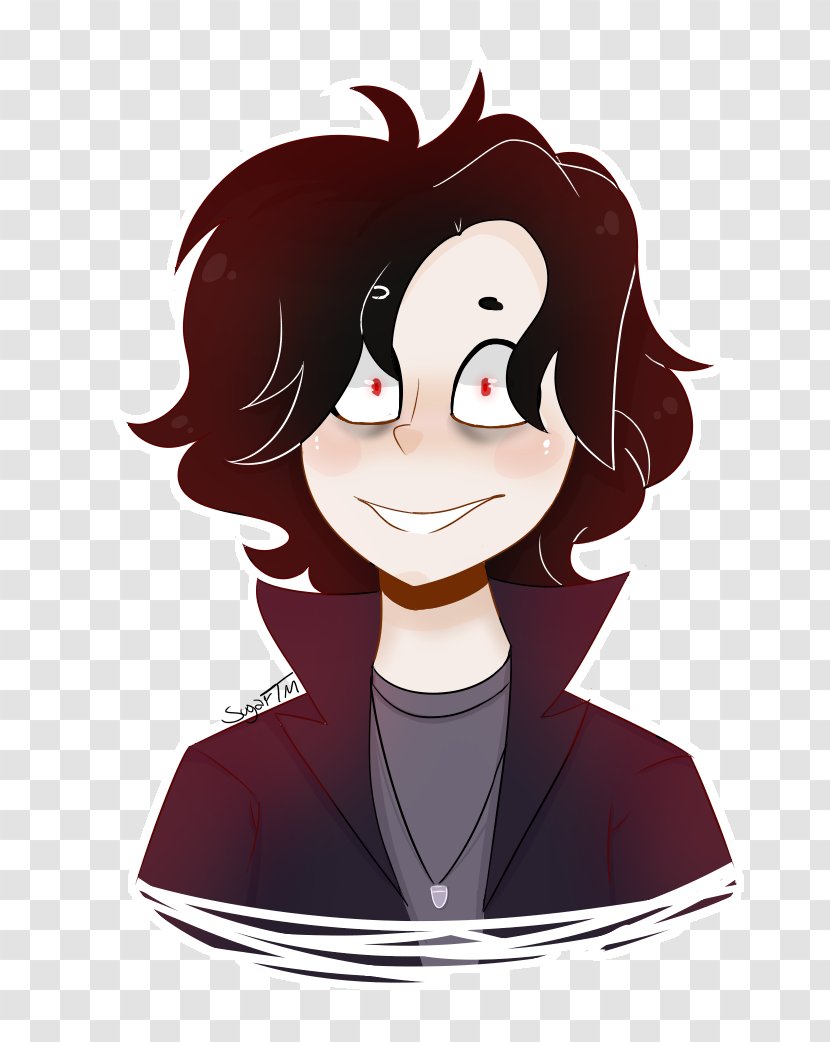 Jason Dean Art Black Hair - Frame - Sugar Cartoon Transparent PNG