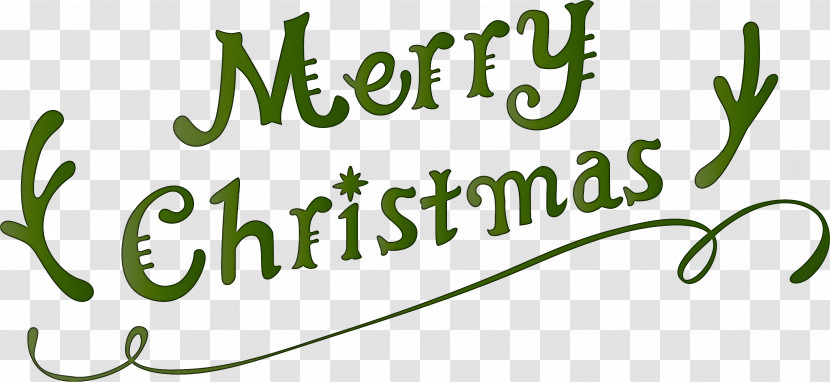 Christmas Fonts Merry Christmas Fonts Transparent PNG