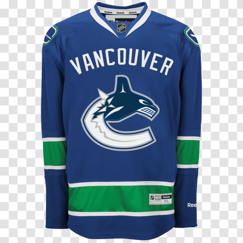 Vancouver Canucks National Hockey League Millionaires Jersey NHL Uniform - Active Shirt - Adidas Transparent PNG