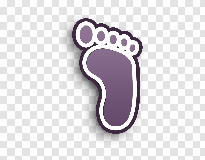 Foot Icon Health Care Icon Icon Footprint Icon Transparent PNG