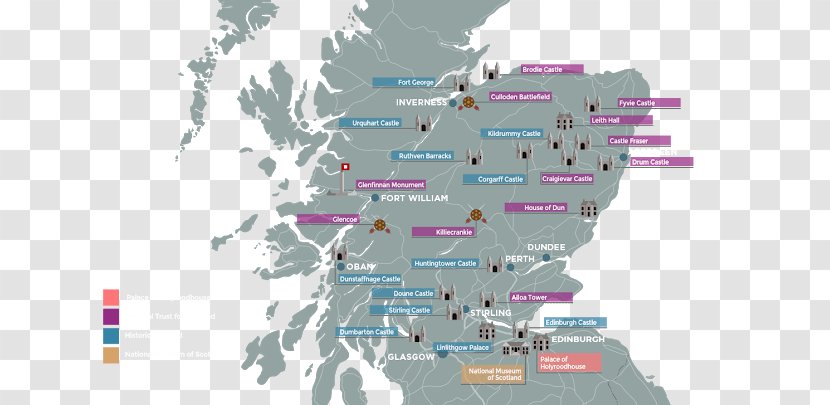 Jacobite Risings The Windlestrae Hotel Location Scotland Information - Map Of Transparent PNG