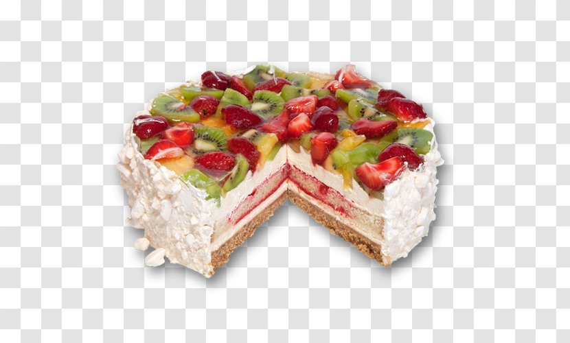 Torte Strawberry Cream Fruitcake Cheesecake - Pavlova - Offers Transparent PNG